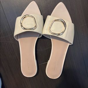 Something navy sandals